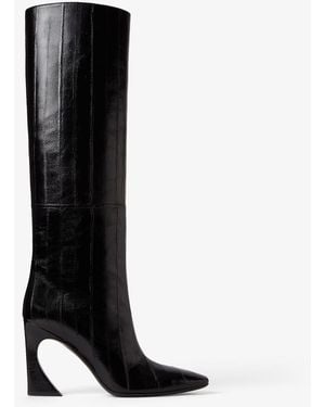 Fendi "arco" High Heel Boots - Black