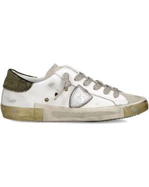 Philippe Model Flat Shoes - White