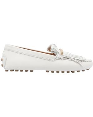 Tod's Flat Shoes - White