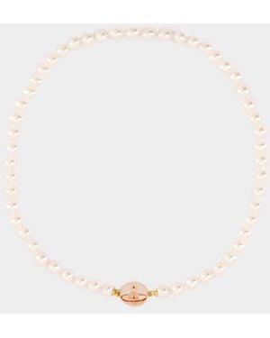 Vivienne Westwood Loelia Necklace - White