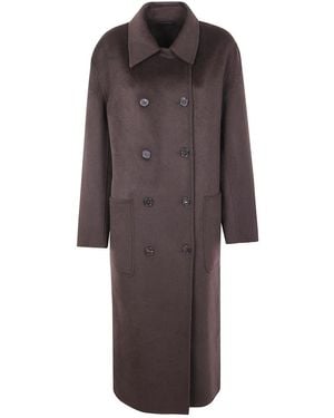 Filippa K "Amelia" Double Coat - Brown