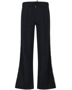 Burberry Logo Track Pants - Black