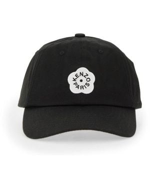 KENZO "Boke Flower 2.0" Baseball Hat - Black