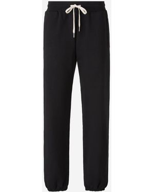 John Elliott Cotton Sweatpants Pants - Black