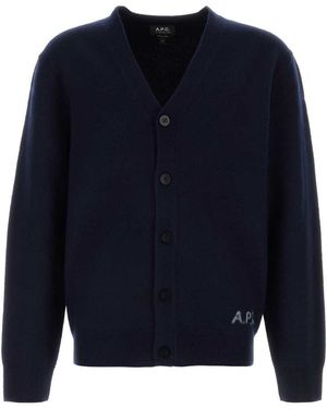 A.P.C. Knitwear - Blue
