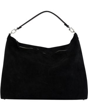 TOTEME Scoop Shopper Bag - Black