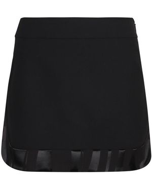 PUCCI Wool Miniskirt - Black