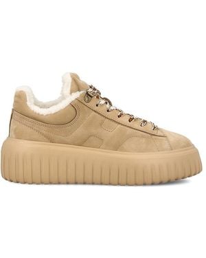 Hogan Trainers - Natural
