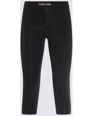 Tom Ford Pantaloni Nero - Black