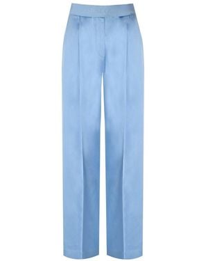 Stine Goya Ciara Wide Leg Light Pants - Blue