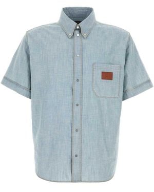 Fendi Chambray Shirt - Blue