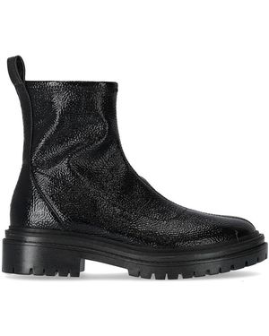 Michael Kors Comet Black Sock Ankle Boot