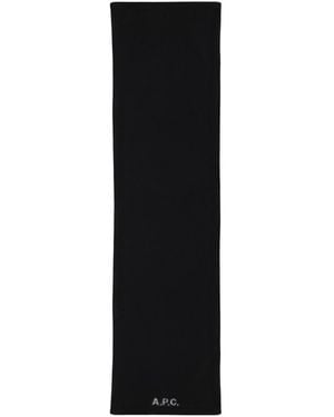 A.P.C. Wool Scarf - Black