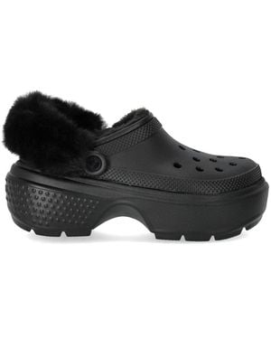 Crocs™ Stomp Lined Black Clog
