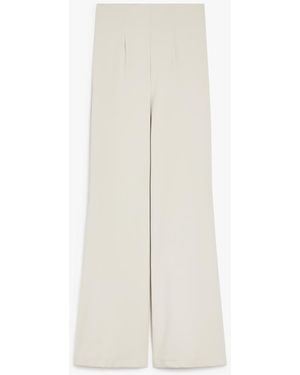 Sportmax High Waist Trousers - White