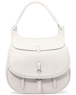 Fontana Milano 1915 "Chelsea Media" Shoulder Bag - White