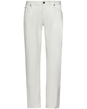 Emporio Armani J75 Slim Fit Jeans - White