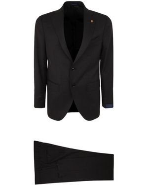 Latorre Two Buttons Suit Clothing - Black