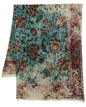 Faliero Sarti Tapis Print Stole - Green