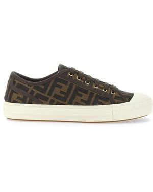Fendi Trainer "Domino" - Brown