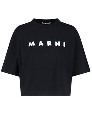 Marni T-Shirts And Polos - Black