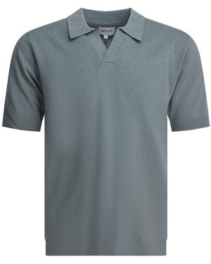 Norse Projects "Leif" Polo Shirt - Blue