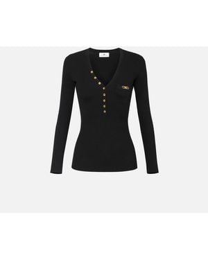 Elisabetta Franchi Maglia Tricot - Black