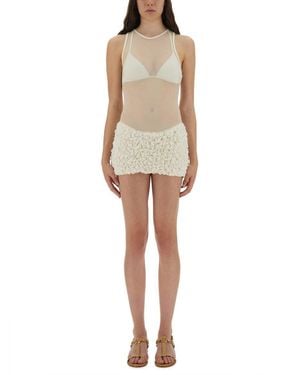 Selia Richwood Mini "Poncik" Dress - Natural