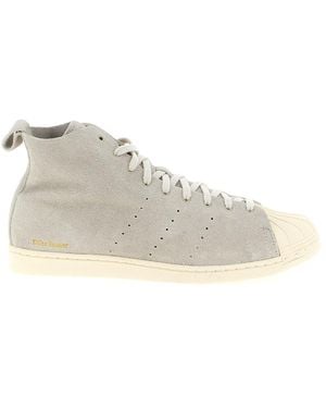 adidas Originals Superstar Hi' Sneakers By Wb - White