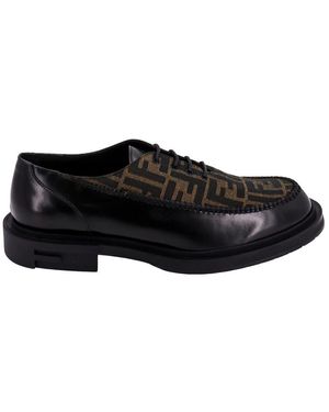 Fendi Lace-up Shoes - Black