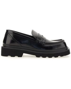 Dolce & Gabbana Leather Loafer - Black