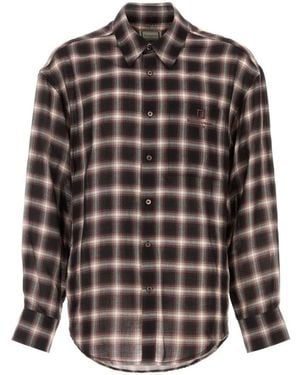WOOYOUNGMI Embroidered Polyester Blend Shirt - Black