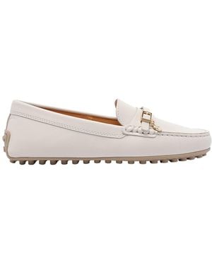 Tod's Flat Shoes - White
