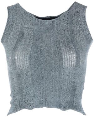 VITELLI Expandable Tank Top Clothing - Blue