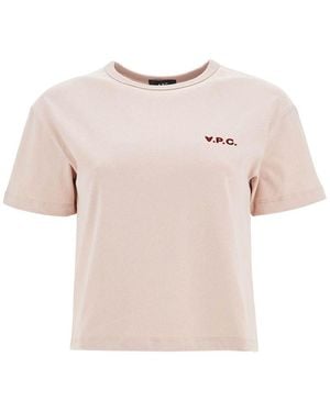 A.P.C. "petit Vpc" T-shirt - Pink