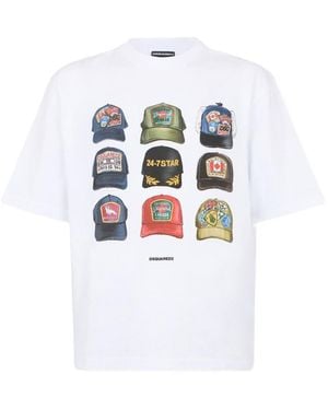 DSquared² T-Shirts And Polos - White