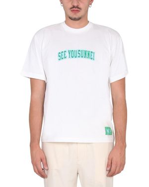 Sunnei "see You " T-shirt - White