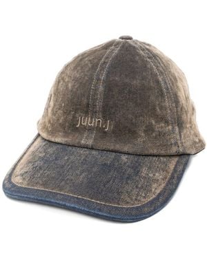 Juun.J Hat Accessories - Grey