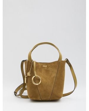 Chloé Small Spin Tote Bag - Metallic