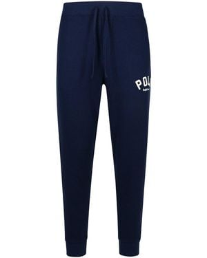 Polo Ralph Lauren 'Jogger' Cotton Trousers - Blue