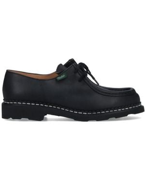 Paraboot Michael Griff Derby Shoes - Black