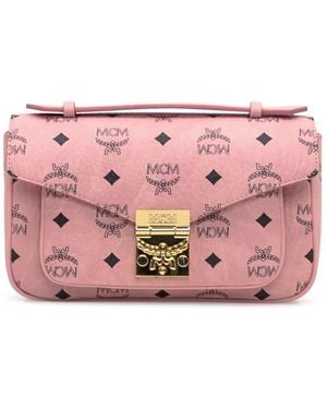 MCM Tracy Vi Crossbody - Pink