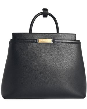 Bally 'deco' Black Leather Bag