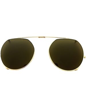 Ahlem Place Dauphine Clip Champagne Sunglasses - Brown