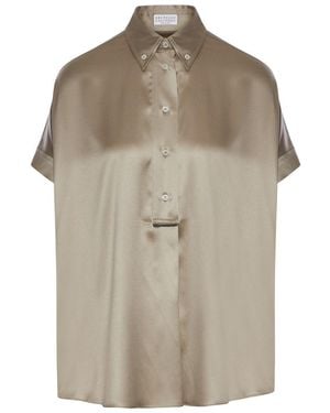 Brunello Cucinelli Shirt - Natural