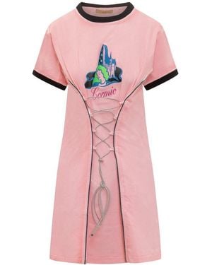 Cormio Corset Dress - Pink