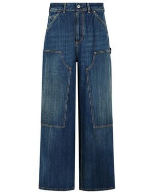 Maison Margiela 'Carpenter' Cotton Jeans - Blue