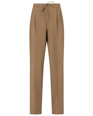 Max Mara Trousers - Natural