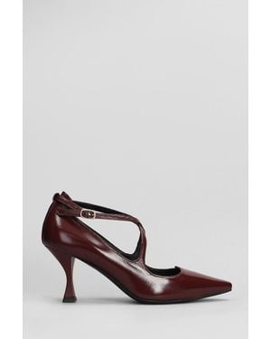 Julie Dee Court Shoes - Red