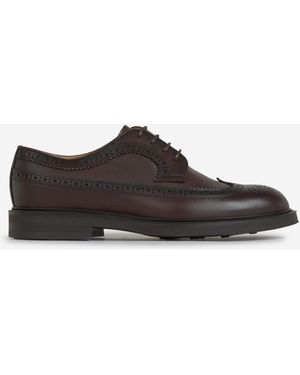 Henderson Boston Leather Shoes - Brown